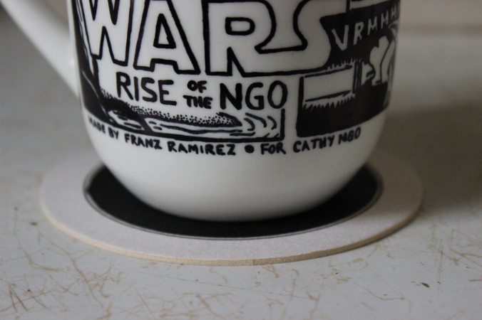 Star Wars mug detail